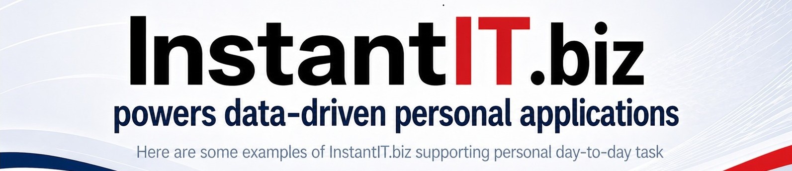 InstantIT.biz - Personal Application
