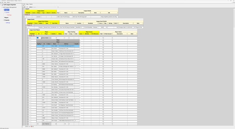 Golf Event Organizer Thumb 1
